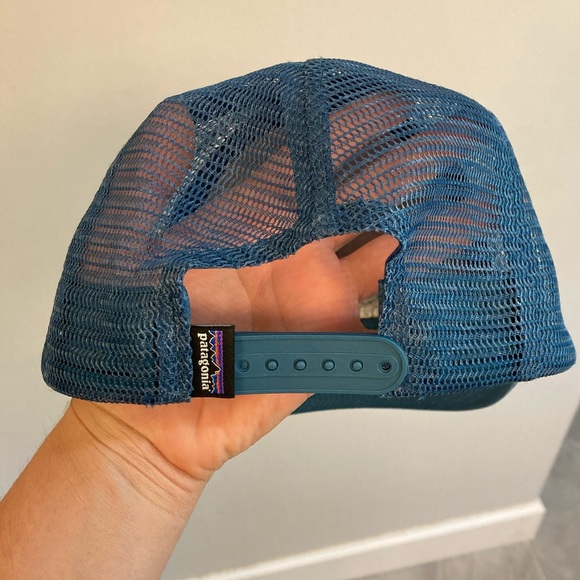 PATAGONIA KIDS LOGO TRUCKER HAT SUMAC RED - Picture 2 of 4